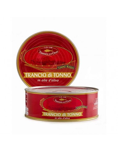 Trancio di Tonno Rosso in Olio di Oliva 2,5 kg F.Mattina e C