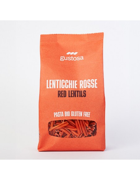 Caserecce 100% Lenticchia Rossa 340 gr Pasta Gustosa