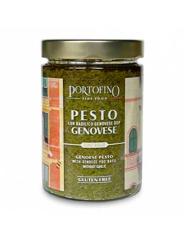 Genoese Pesto Without Garlic 500 gr glass vase Portofino