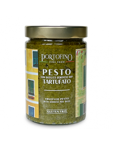 Pesto Tartufato vaso vetro 500 gr Portofino