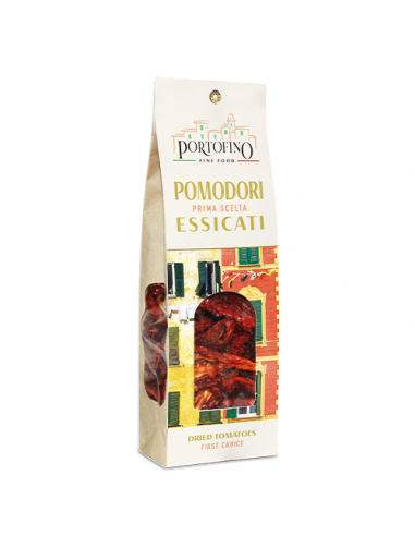 Pomodori Essiccati Prima Scelta 200 gr sacchetto carta Portofino