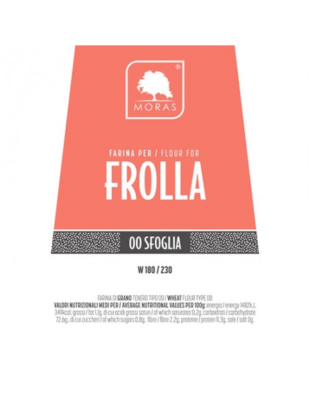 Farina Tipo 00 Sfoglia Frolla 750 gr Molino Moras