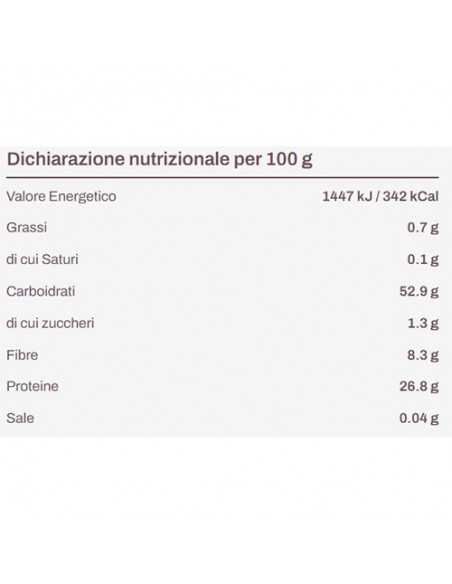 Caserecce 100% Lenticchia Rossa 340 gr Pasta Gustosa