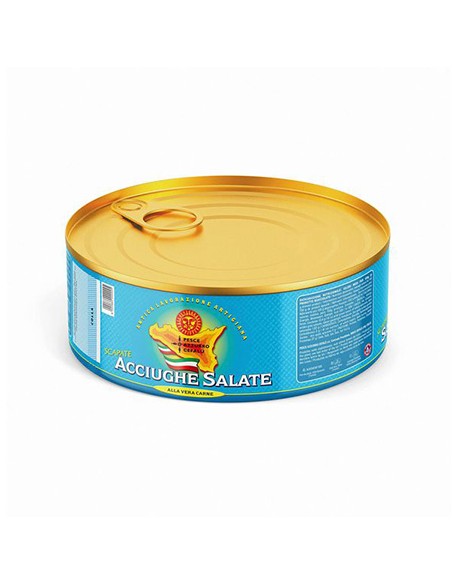 Acciughe salate 850 gr Pesce Azzurro