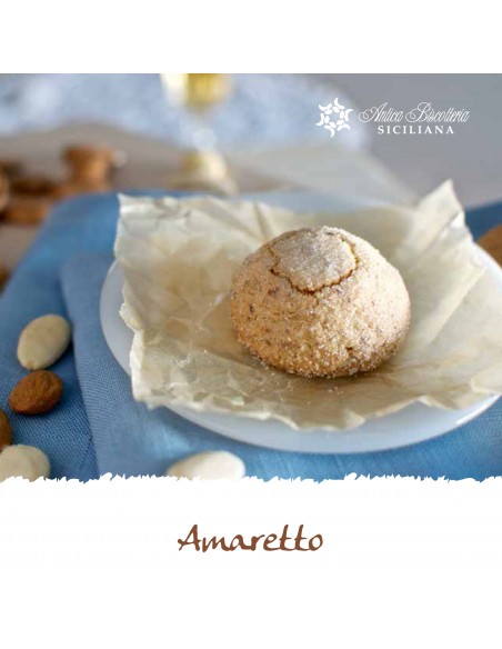 Amaretto Confezione in scatola da 12 pz Antica Biscotteria