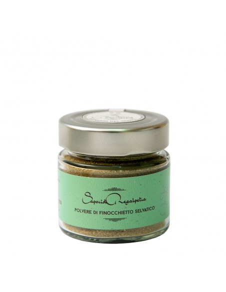 Wild Fennel Powder Flavor 40g jar Sapori di Regalpetra