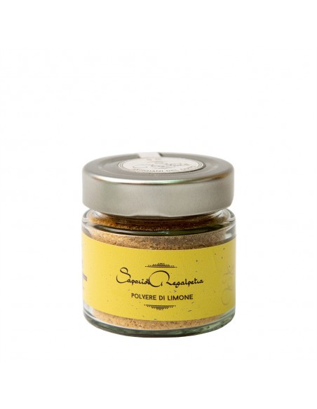 Lemon Powder Aroma Jar 40 gr Sapori di Regalpetra