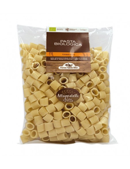 Attuppatelli Organic durum wheat semolina pasta 500 gr Forno