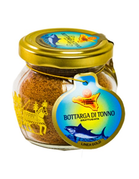 Bottarga di tonno grattuggiato yellowfin 50 gr Pesce Azzurro