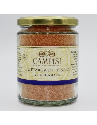 Grated tuna bottarga 160 gr Campisi