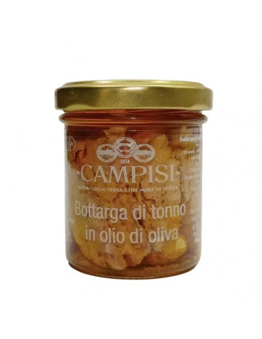 Tuna Bottarga in Olive Oil 90 gr Campisi