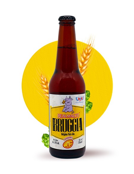 Bruggia Belgian Pale Ale 33 cl Karton mit 15 flaschen Realmalto