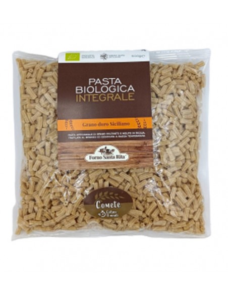 Comete Organic wholemeal durum wheat semolina pasta 500 gr