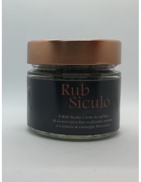 Condimento Rub Siculo vaso 200 gr Sapori di Regalpetra