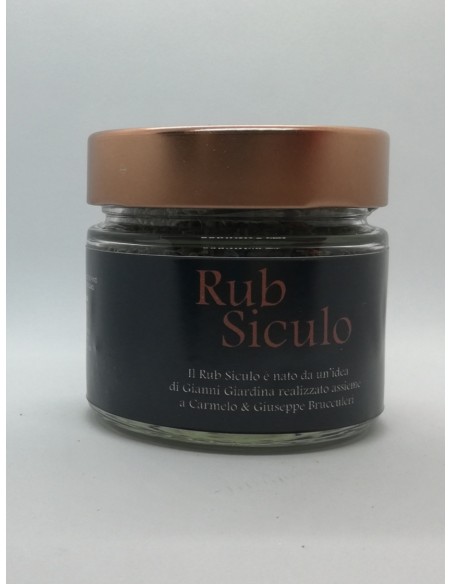 Rub Siculo condiment jar 200 gr Sapori di Regalpetra
