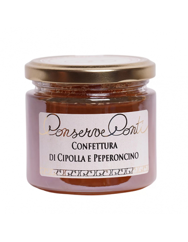 Confiture d'oignons et piment 190 gr Conserve Conti