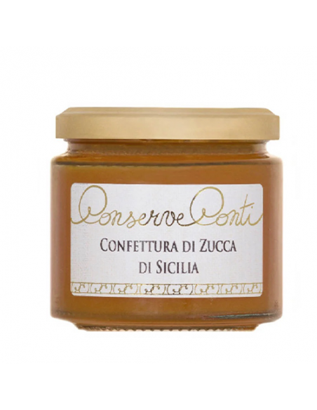 Confettura di zucca di Sicilia 190 gr Conserve Conti