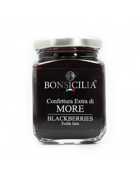 Extra blackberry jam 240g Bonsicilia