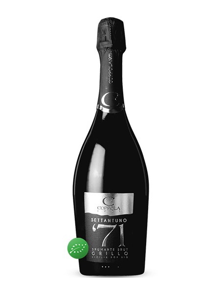 Coppola 71 Brut DOP Bio Schaumwein 75 cl Coppola 1971