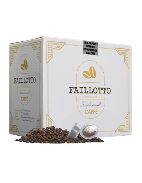 Corposa Compatibile BIALETTI Confezione 100 pz Faillotto