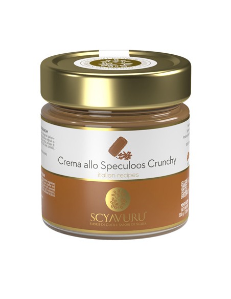 Crema de galleta crujiente Speculoos 200 gr Scyavuru