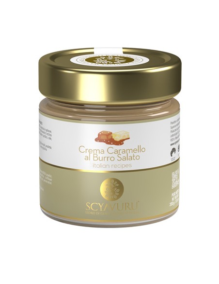 Karamellcreme mit gesalzener Butter 200 gr Scyavuru