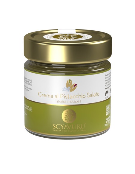 Crema al Pistacchio Salato 200 gr Scyavuru