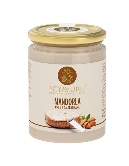 Crema de almendras 370 gr Scyavuru