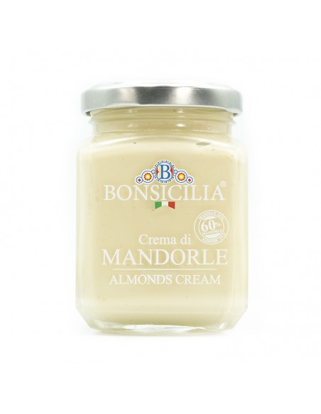 Almond cream 190 gr Bonsicilia