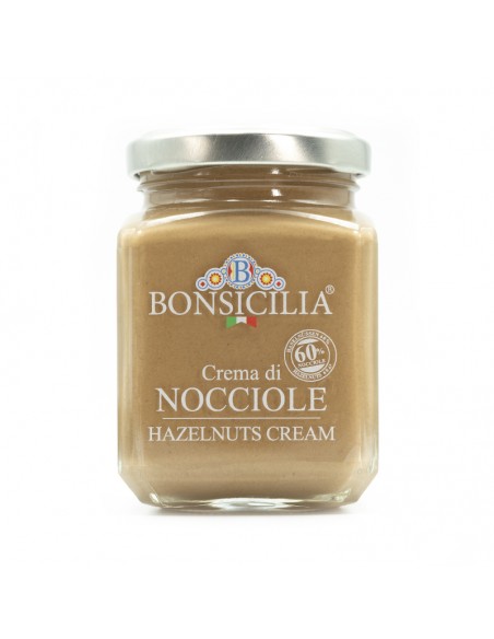 Crema de avellanas 190 gr Bonsicilia