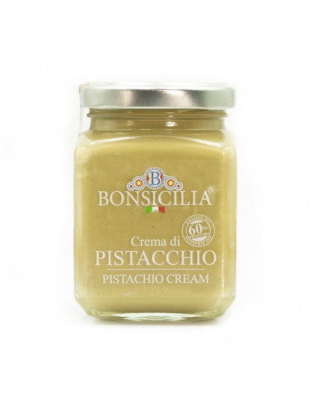 Pistachio cream 190 gr Bonsicilia