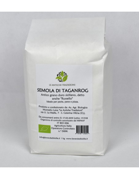 Tangaro Russello Typ 3 Bio Mehl 1 kg Le Antiche Tradizioni