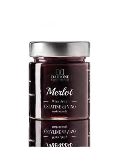 Gelatina de Vino Merlot 140 gr Daidone