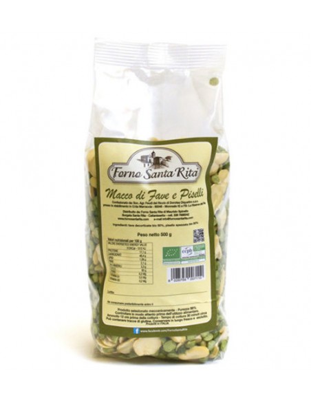 Macco de habas y guisantes 500 gr