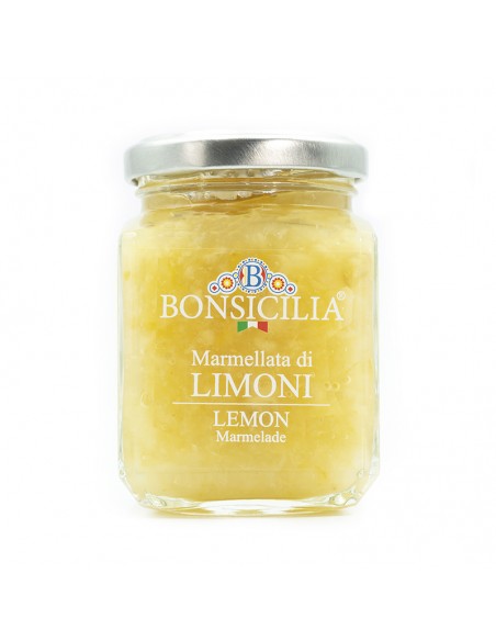 Lemon Marmalade 240 gr Bonsicilia