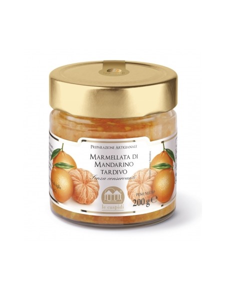 Marmellata di Mandarino Tardivo 250 gr Le Cuspidi