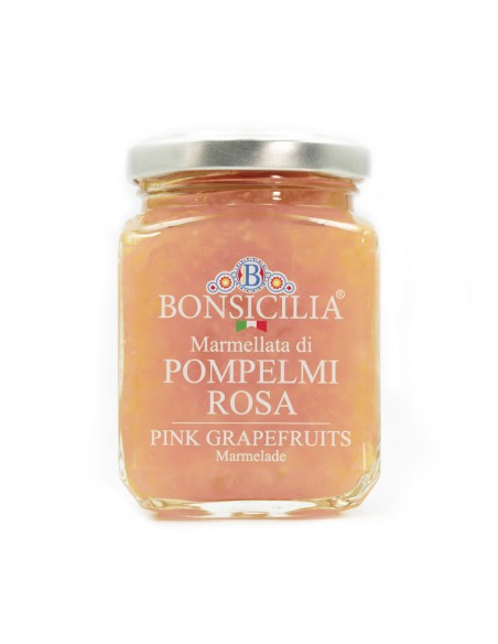 Confiture de Pamplemousse Rose 240 gr Bonsicilia