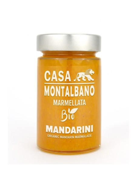 Confiture de Mandarine Extra Bio 220 gr Casa Montalbano