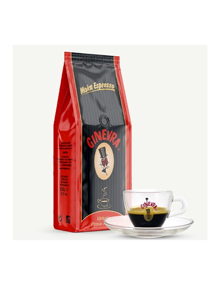 Moka Espresso beans 500 gr Ginevra Caffè