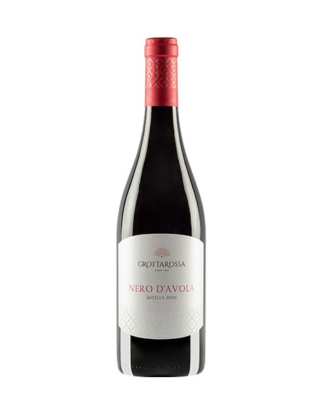 Monovarietal Sicilian Nero d'Avola 75 cl Grottarossa Vini