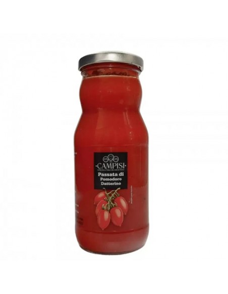 Passata di Pomodoro Datterino 360 gr Conf 12 pz Campisi