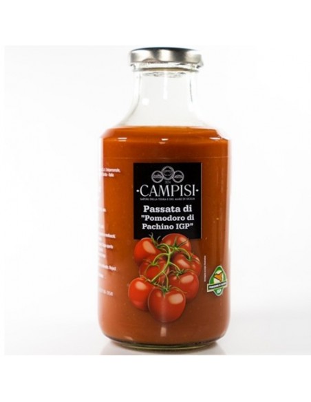 Pachino Purée de Tomates IGT 500 gr Paquet de 12 Campisi