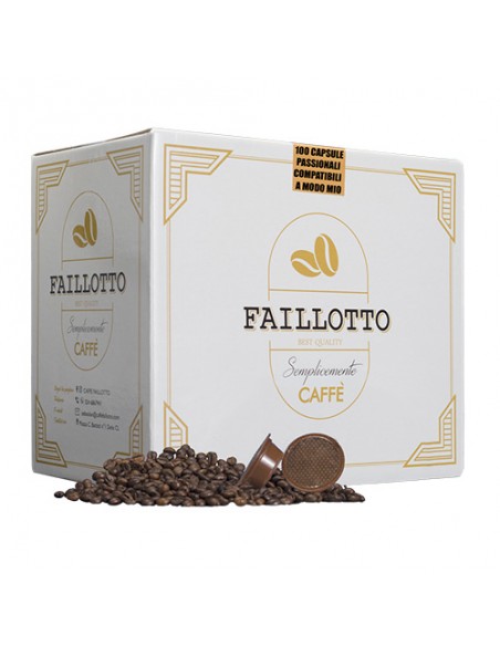 Passionale Compatibile A MODO MIO Confezione 100 pz Faillotto