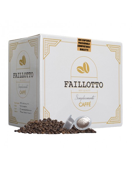 Apasionado Compatible BIALETTI Paquete de 100 piezas Faillotto