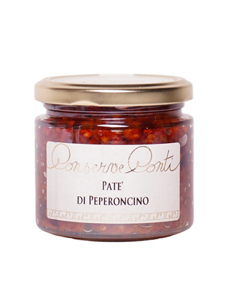 Paté di peperoncino siciliani in olio extravergine d’oliva 190