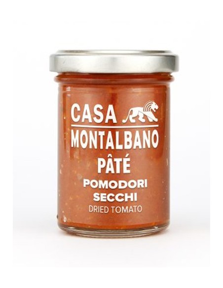 Dried Tomato Paté 90 gr Casa Montalbano