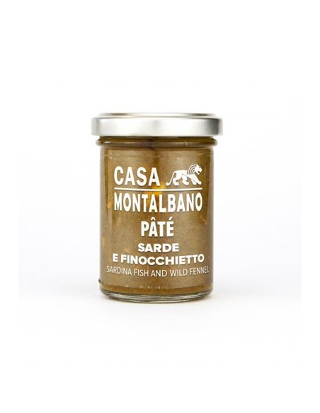 Paté de Sardina e Hinojo 90 gr Casa Montalbano