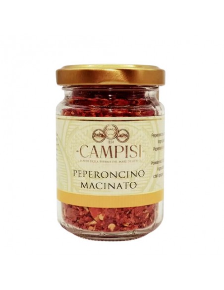 Ground chilli pepper 50g jar Campisi