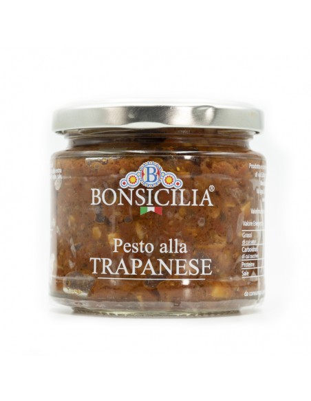 Pesto alla Trapanese 190 gr Bonsicilia