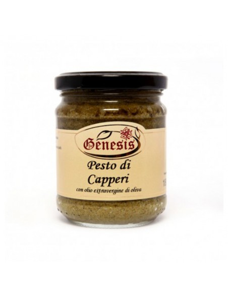 Pesto de alcaparras 90 gr Génesis